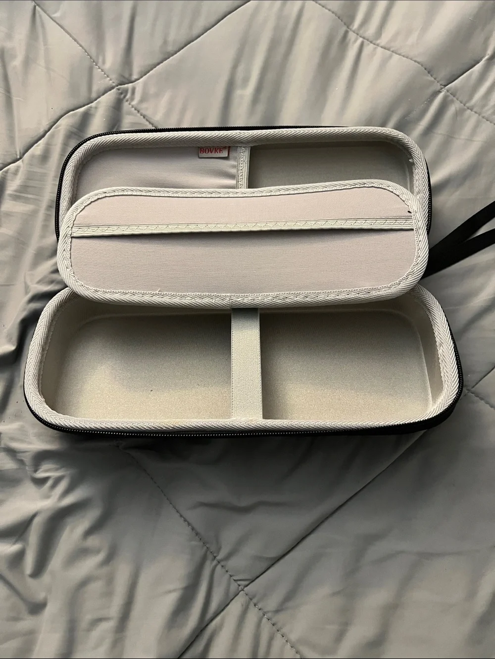 Black Heartbeat Stethoscope Pencil Case